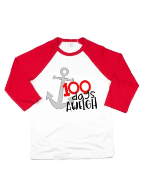 100 Days Aweigh Raglan Tee