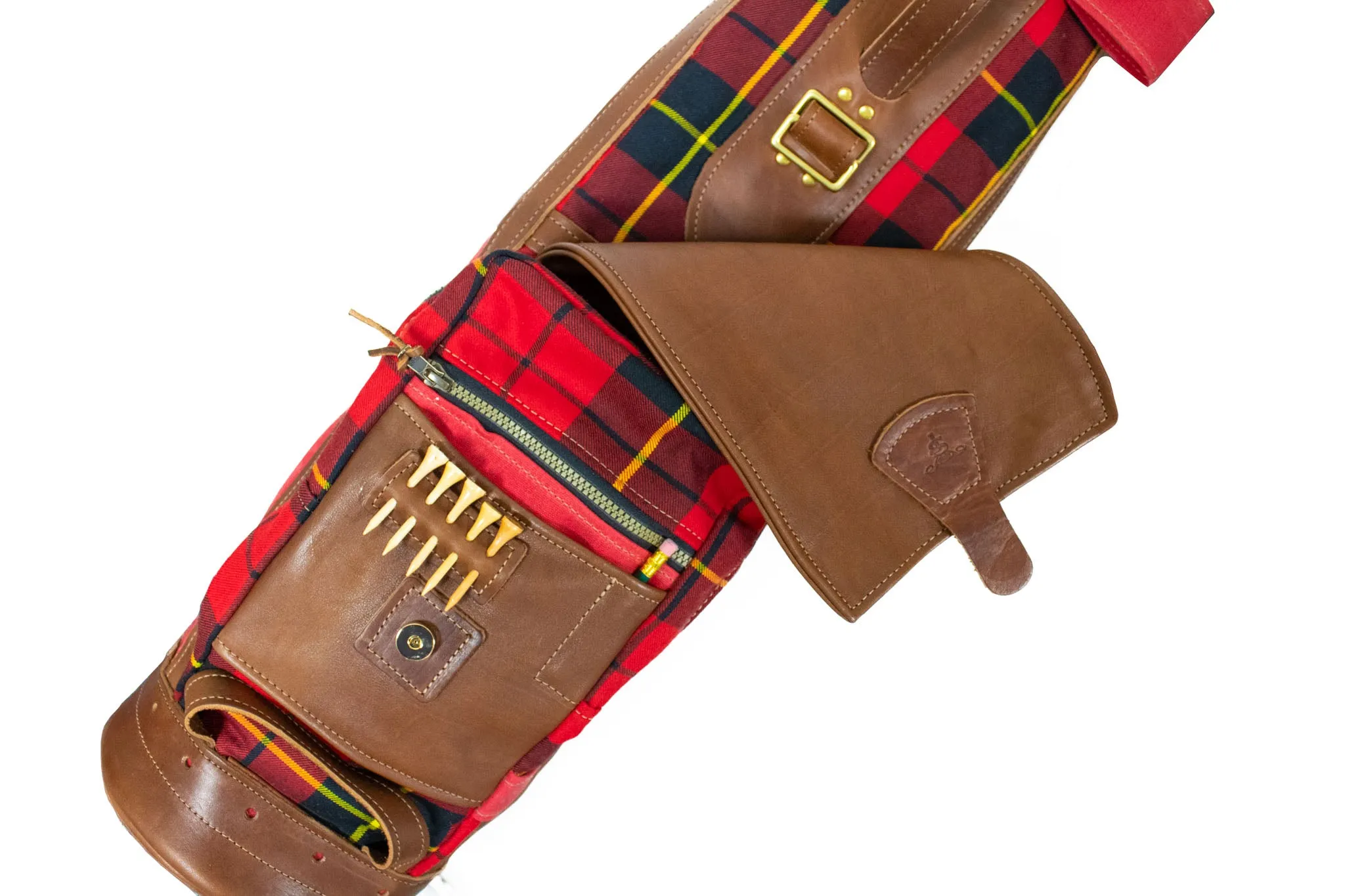 8” Sunday Style Tartan Golf Bag