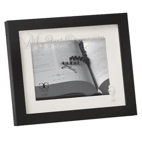 8H First Communion Frame in Black