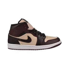 Air Jordan 1 Mid SE Paris YMCA Men's Shoes Velvet Brown-Sanddrift