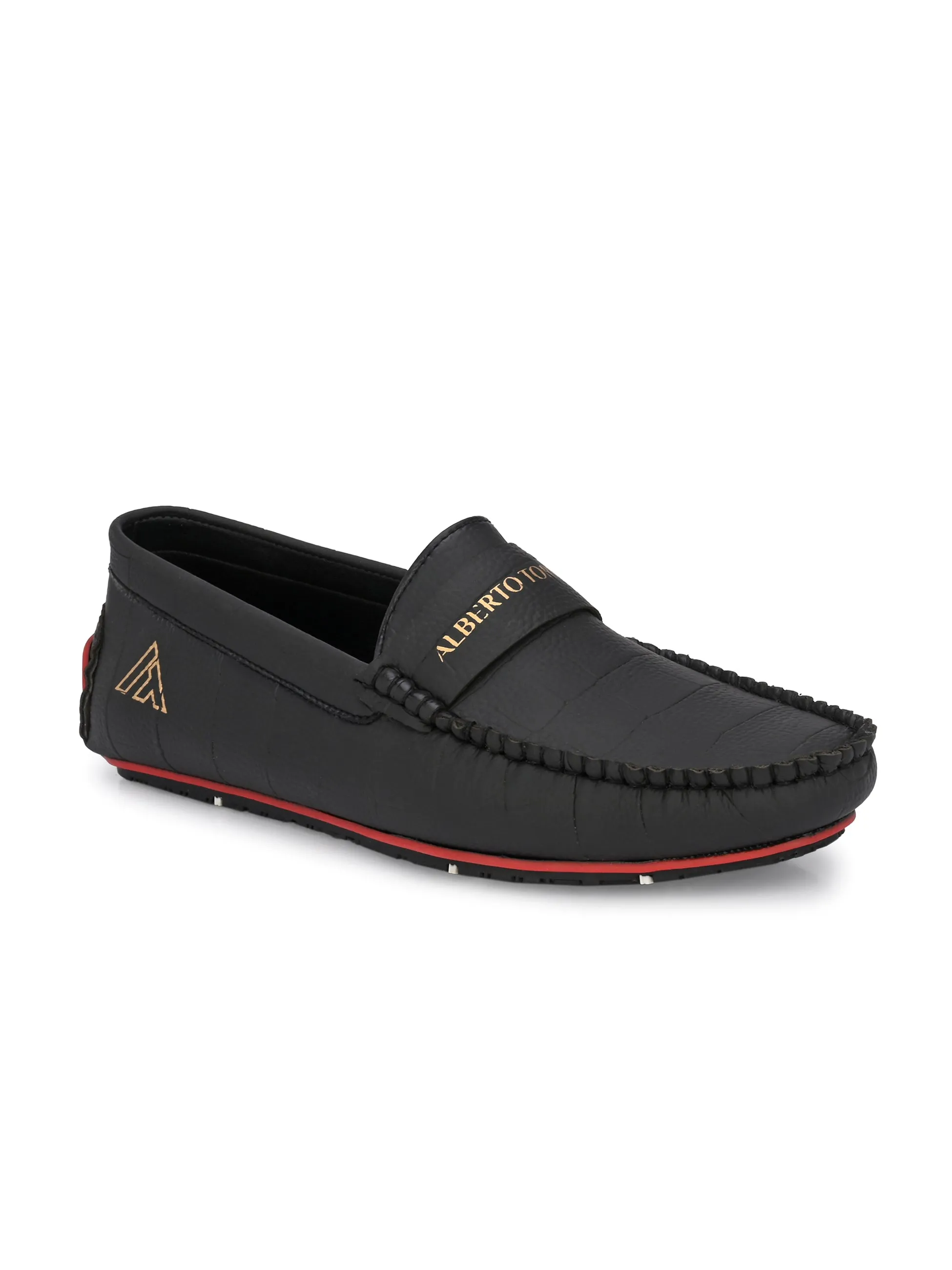 Alberto torresi Synthetic Black Casual Loafers