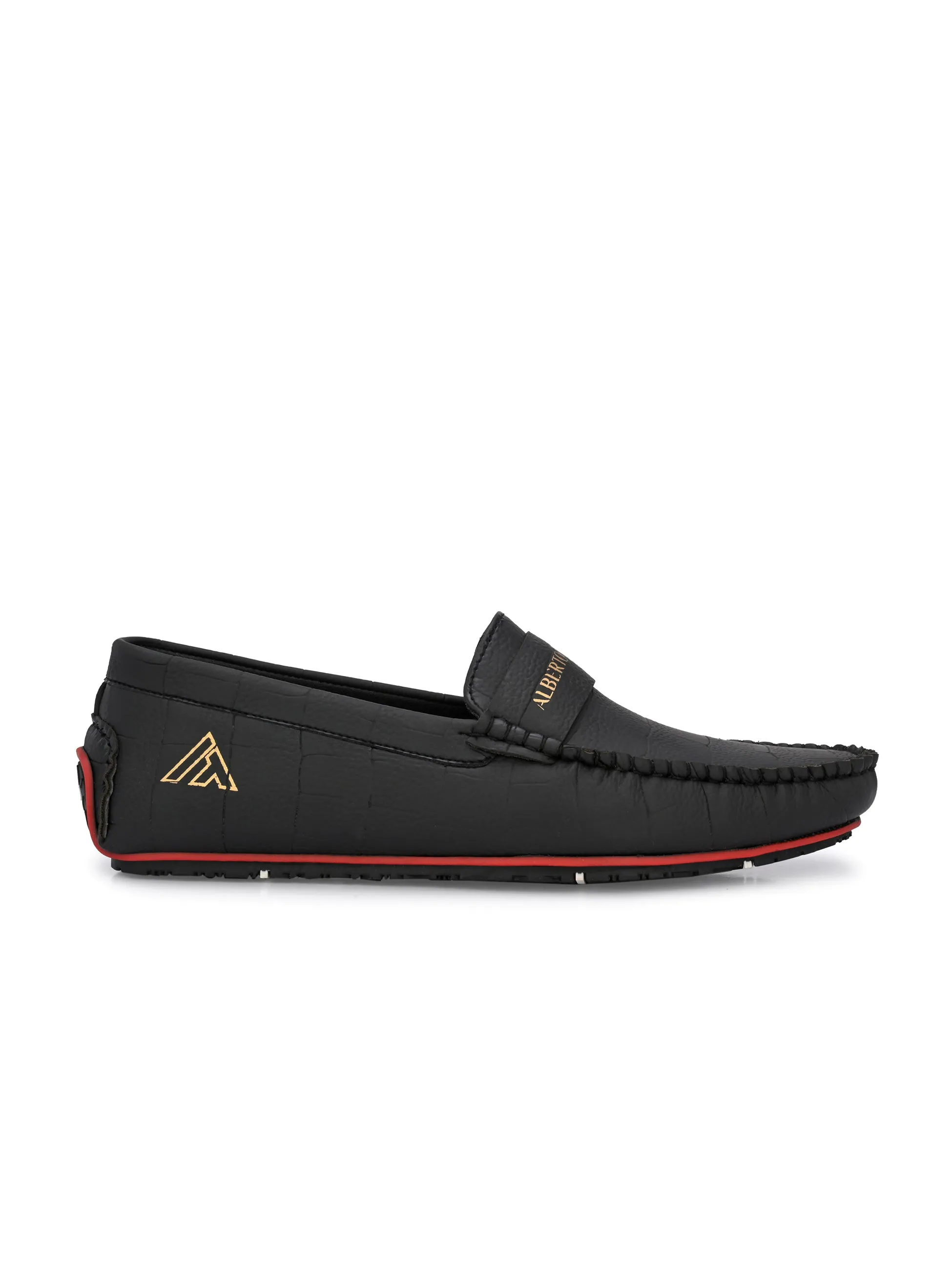 Alberto torresi Synthetic Black Casual Loafers