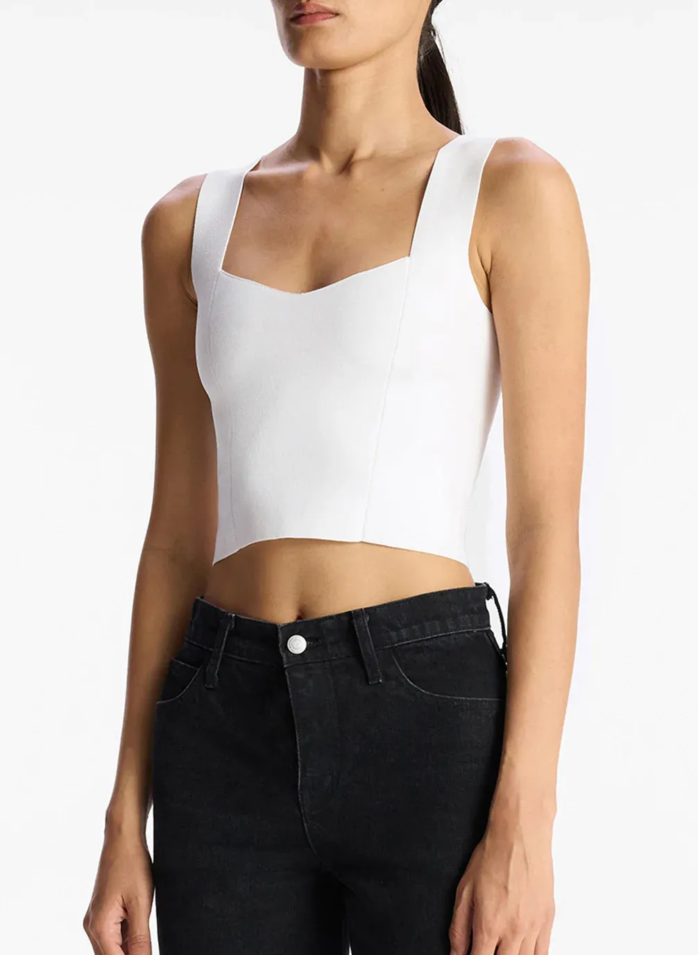 A.L.C - Jordana Top - White