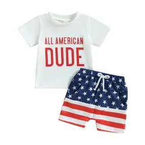 ALL AMERICAN DUDE 4th of July Outfit