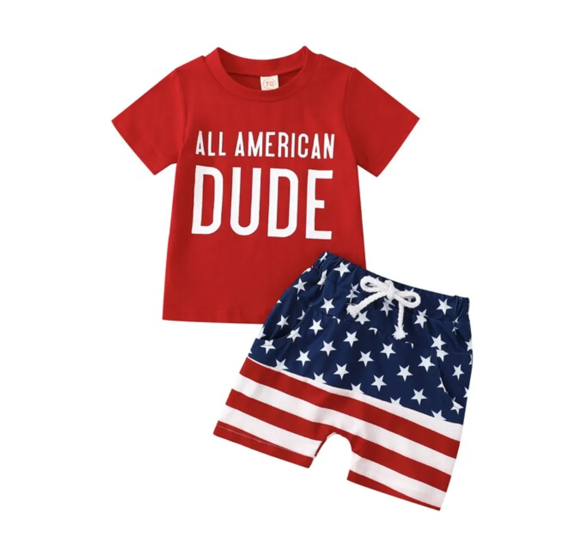 ALL AMERICAN DUDE 4th of July Outfit