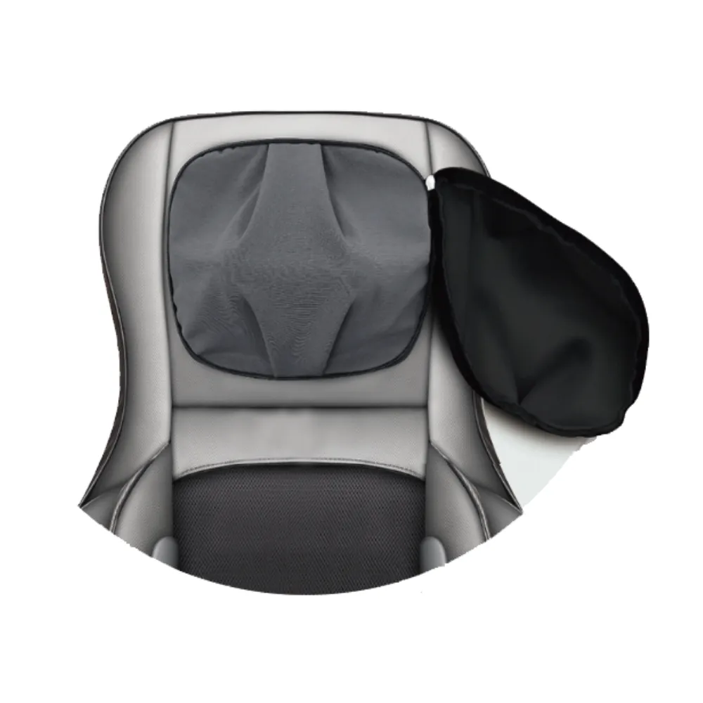 BACKplus Shiatsu Neck and Back Massager With Air Compression Chair Cushion