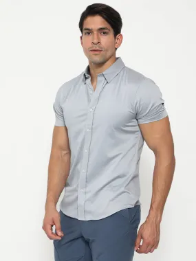 Bamboo Performance Short Sleeve Shirt Grey