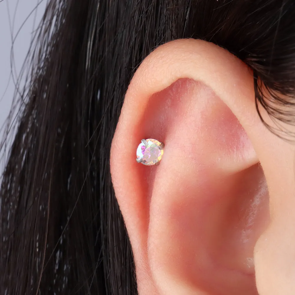 Basic Colorful Gem Stud