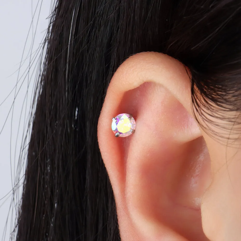 Basic Colorful Gem Stud