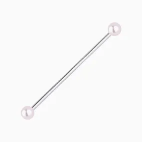 Basic Pearl Industrial Barbell