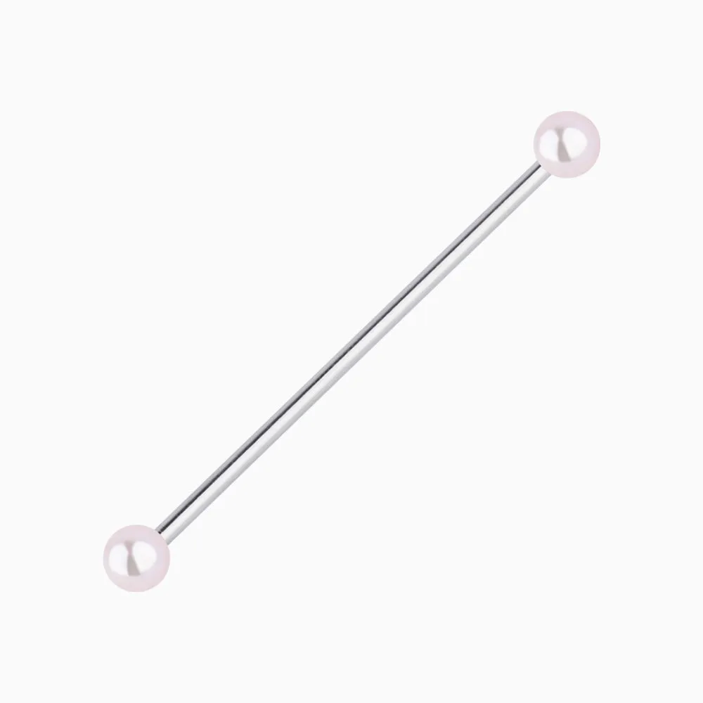 Basic Pearl Industrial Barbell