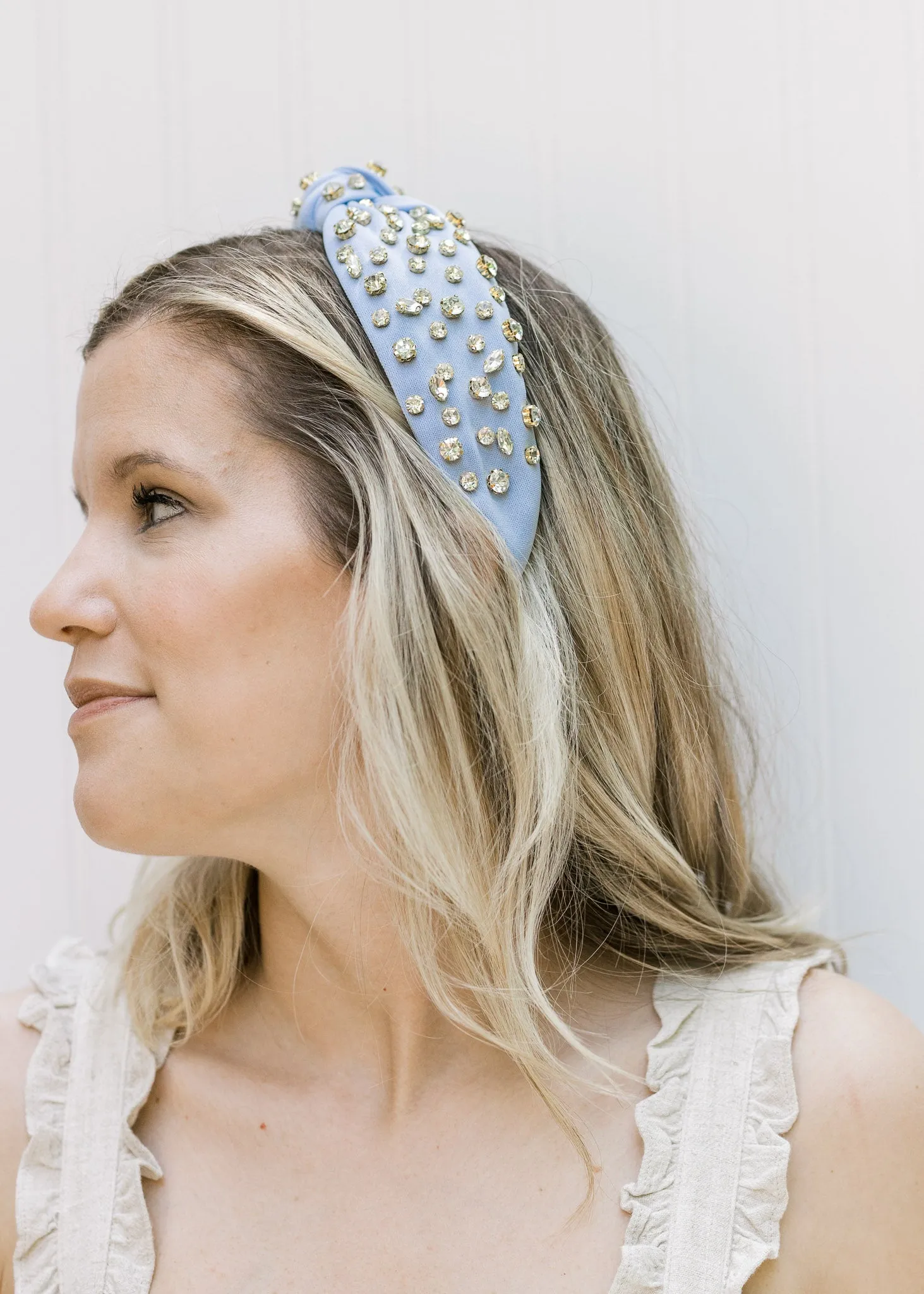 Bejeweled Headband - Blue