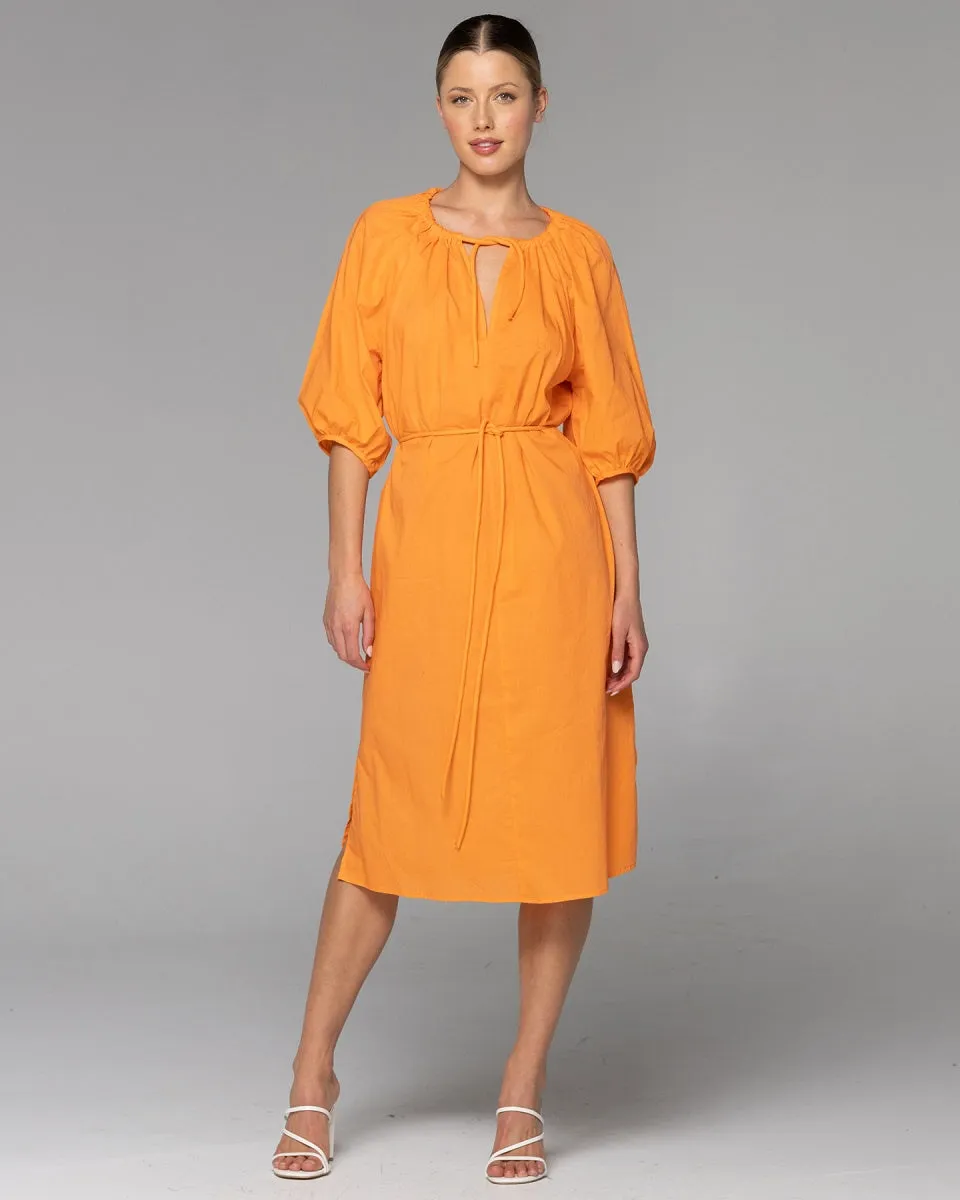 Believer Rope Midi Dress Mandarin