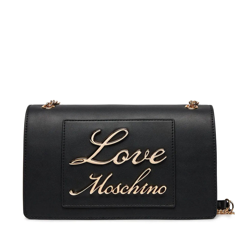 Borsa Donna a Spalla LOVE MOSCHINO linea Lovely Love Nero