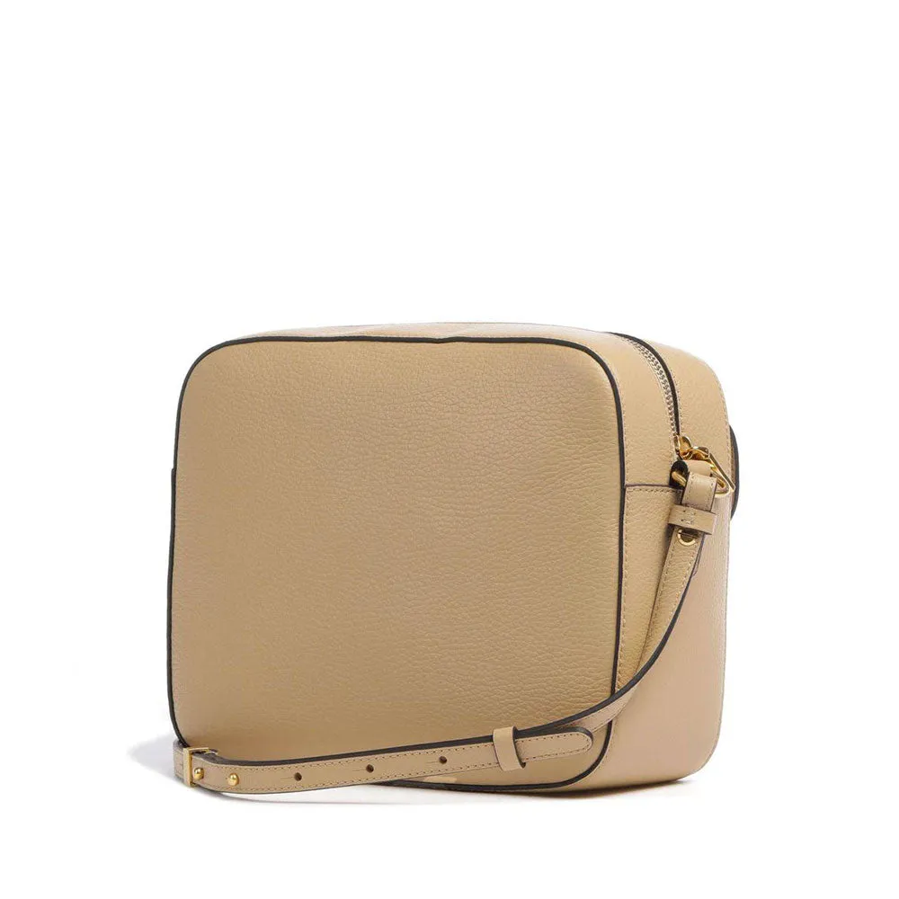 Borsa Donna a Tracolla COCCINELLE in Pelle Fresh Beige linea Beat Soft