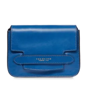 Borsa Donna a Tracolla Media THE BRIDGE in Pelle color Jeans linea Lucrezia