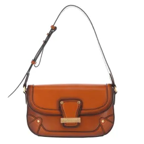 Borsa Donna a Tracolla THE BRIDGE in Pelle color Cognac linea Allegra