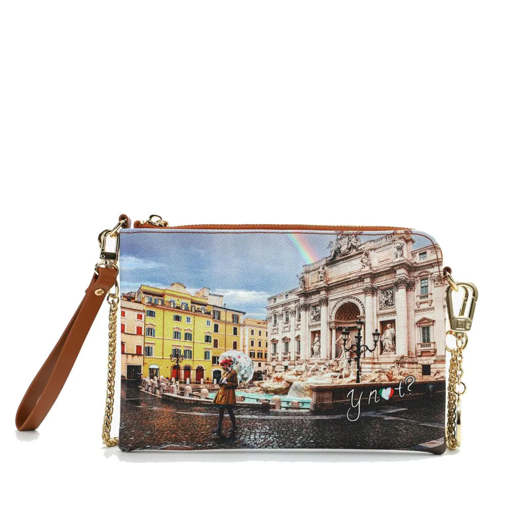 Borsa Donna Y NOT Pochette con Tracolla YES-384 Rainbow Rome