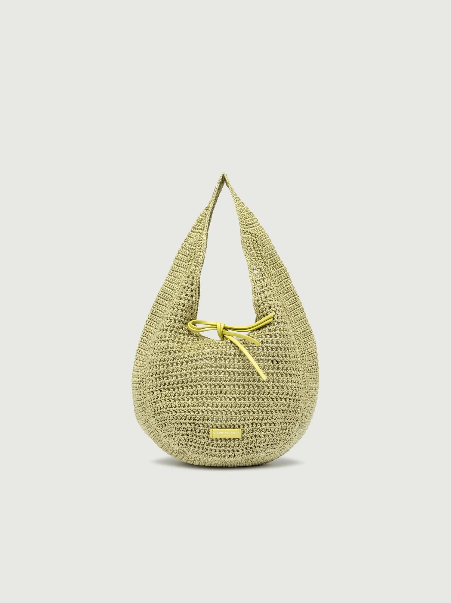 BORSA HOBO EUFORIA ALL' UNCINETTO verde chiaro