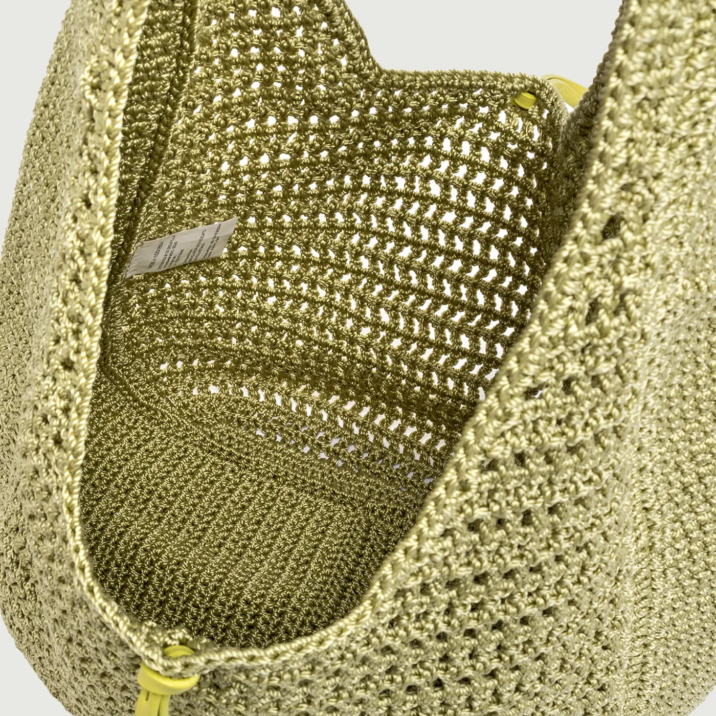 BORSA HOBO EUFORIA ALL' UNCINETTO verde chiaro