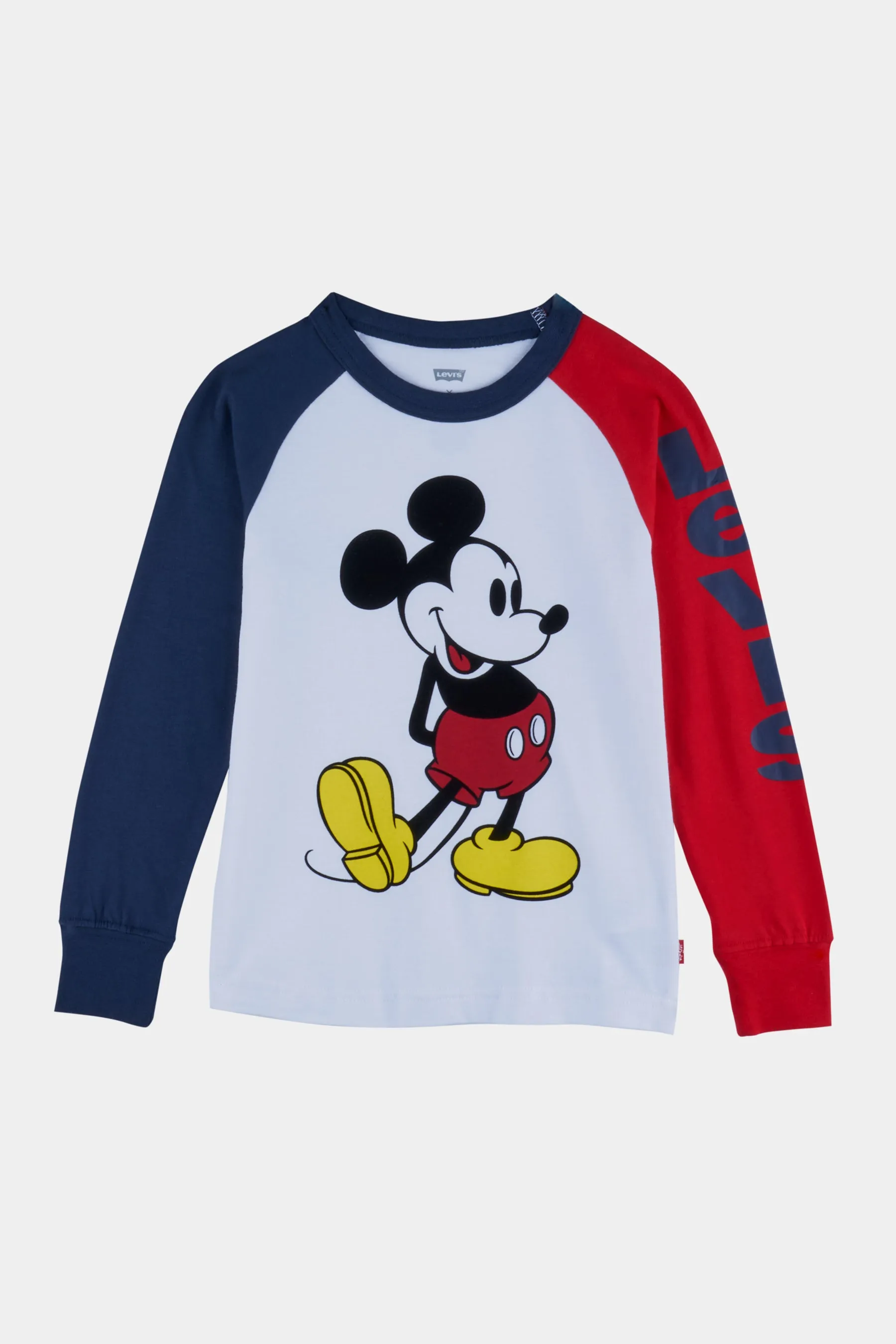 Boys Mickey Raglan Knit T-Shirt