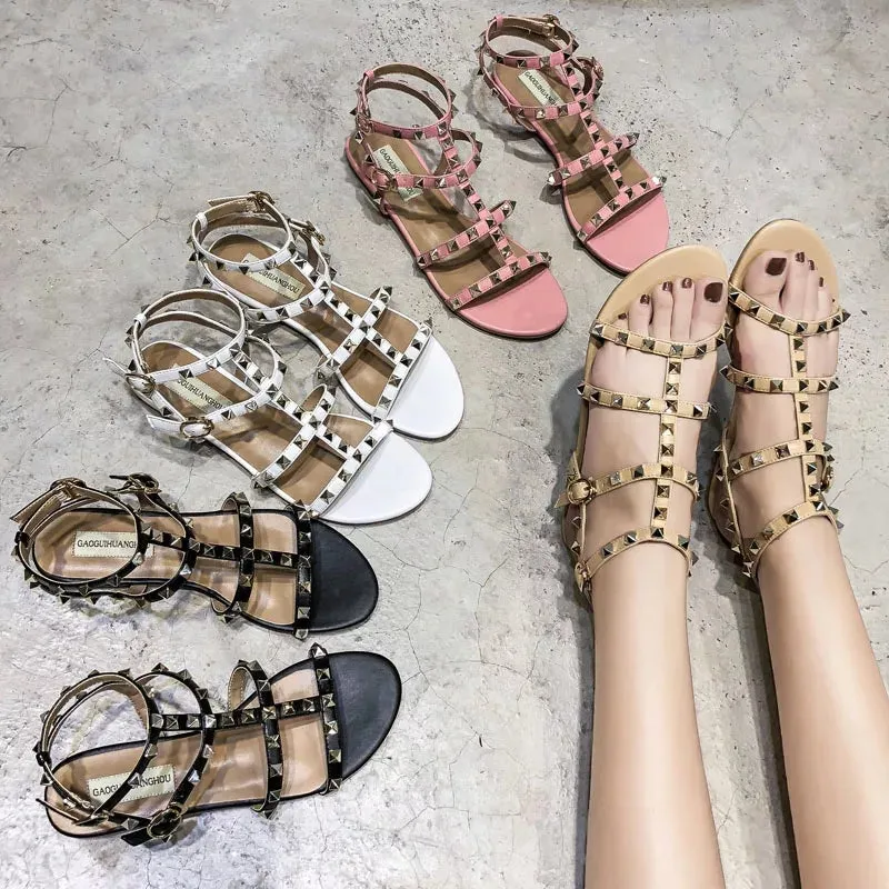 Buckle-strap Sandals