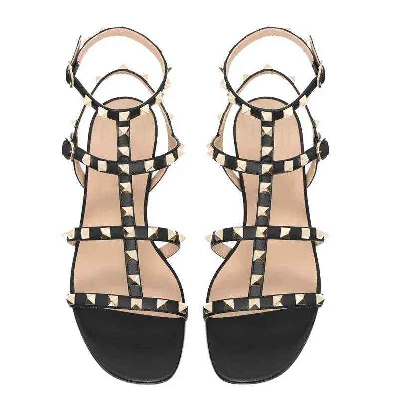 Buckle-strap Sandals