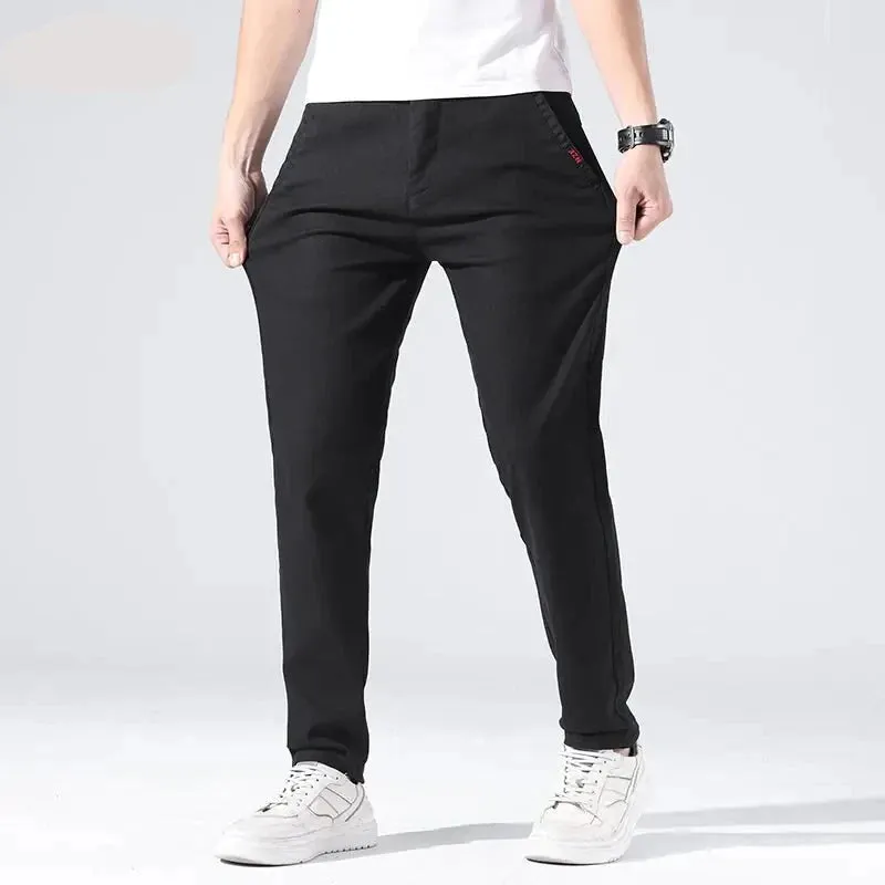 Business Casual Stretch Straight Men's Jeans