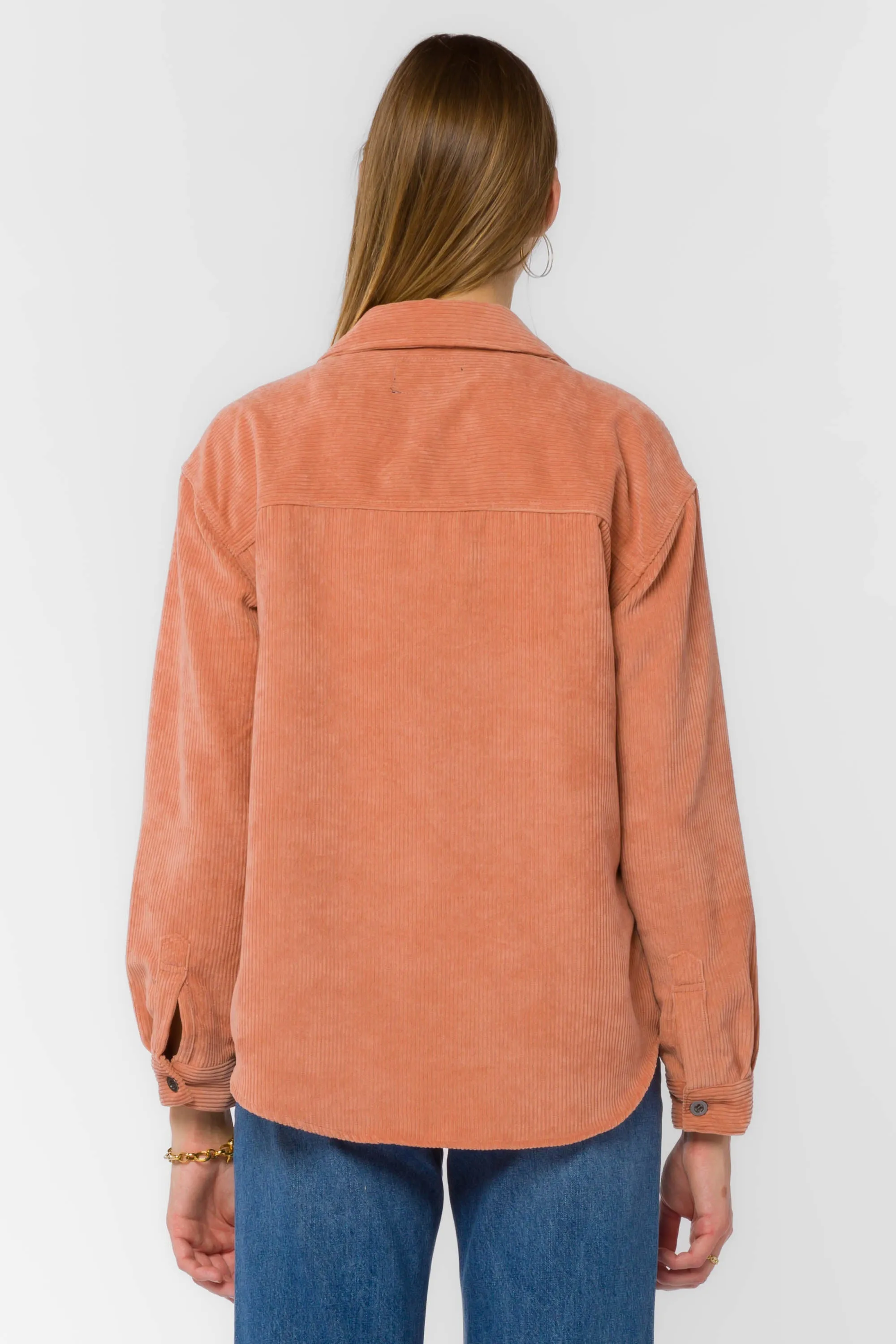 Carmele Terracotta Shacket