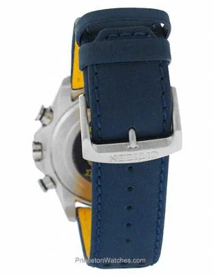 Citizen Eco-Drive Blue Angels World Chrono AT Mens Strap Watch - Blue Dial