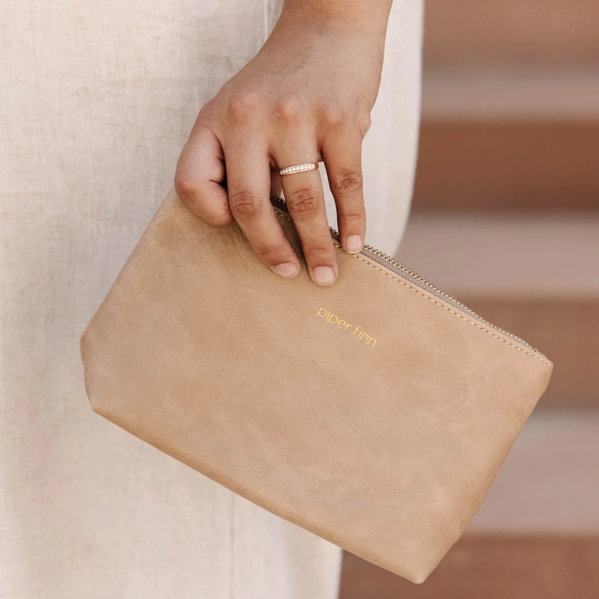 Clutch Bag - Timeless Taupe