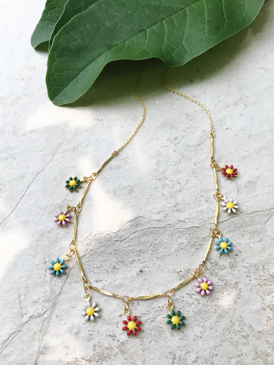 Daisy Chain Necklace