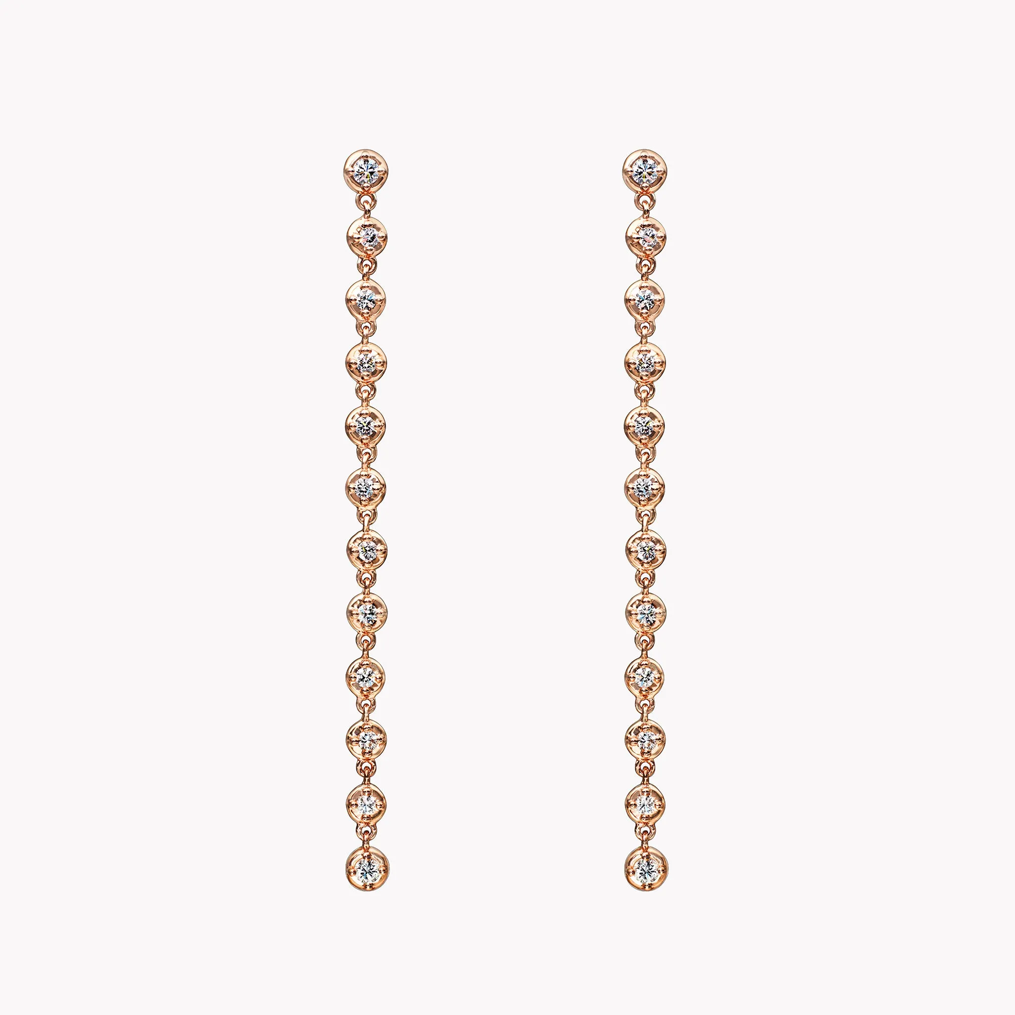 Diamond Dangle Earrings