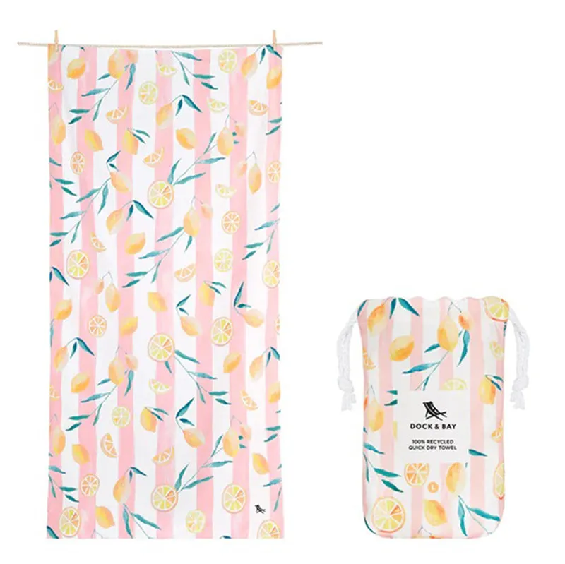 DOCK & BAY | Extra Large Life Gives You Lemons Beach Towel