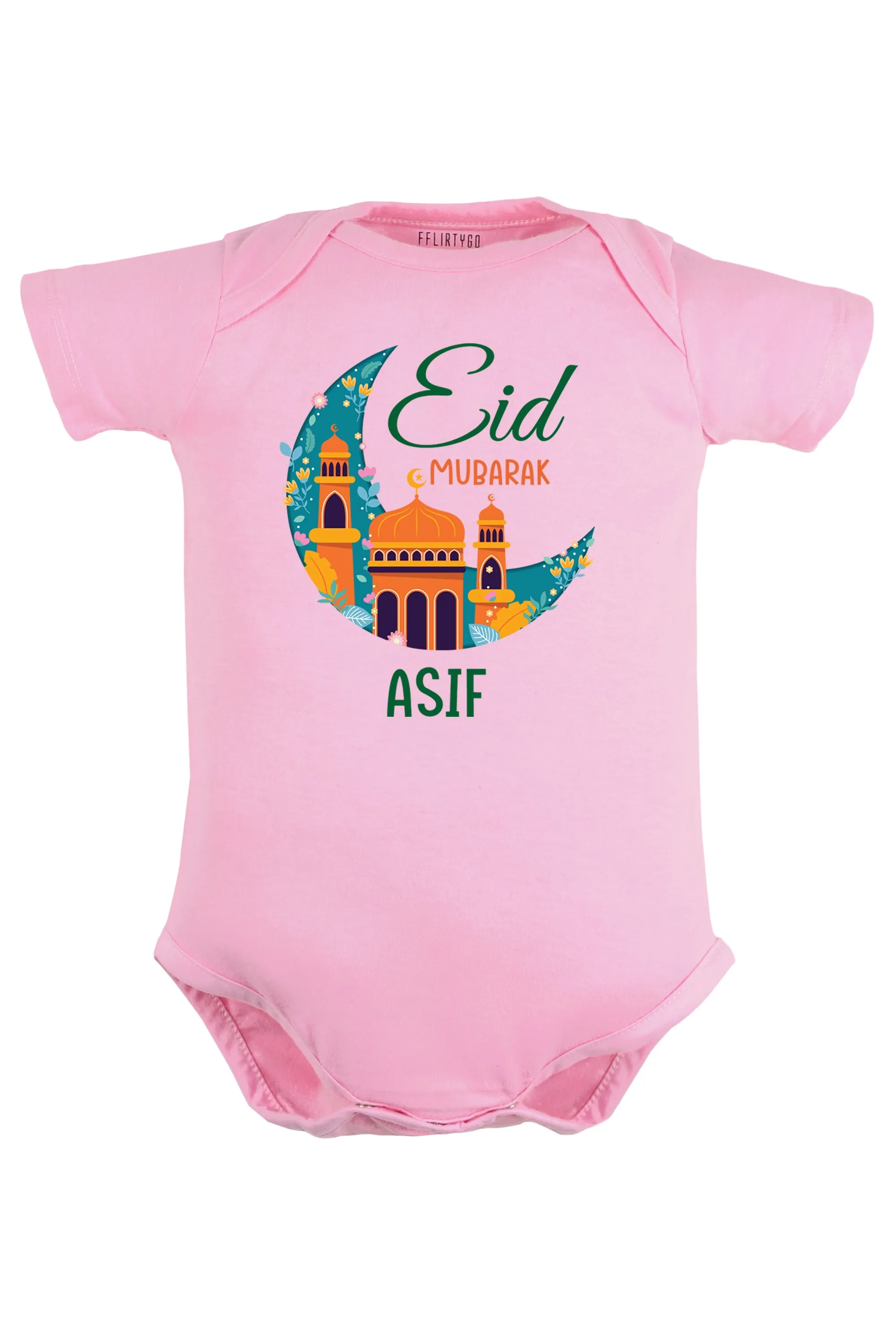 Eid Mubarak Baby Romper | Onesies w/ Custom Name