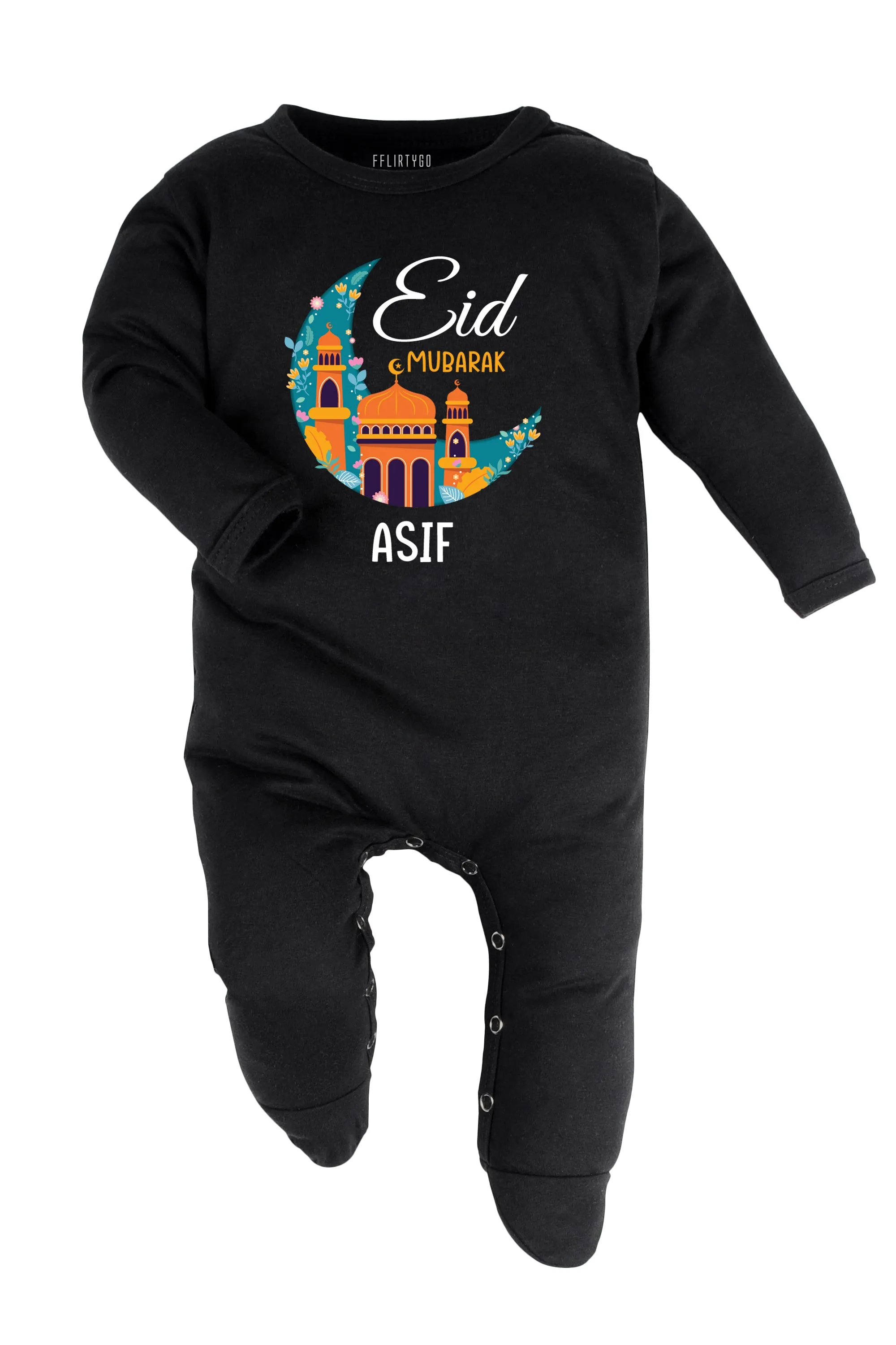 Eid Mubarak Baby Romper | Onesies w/ Custom Name