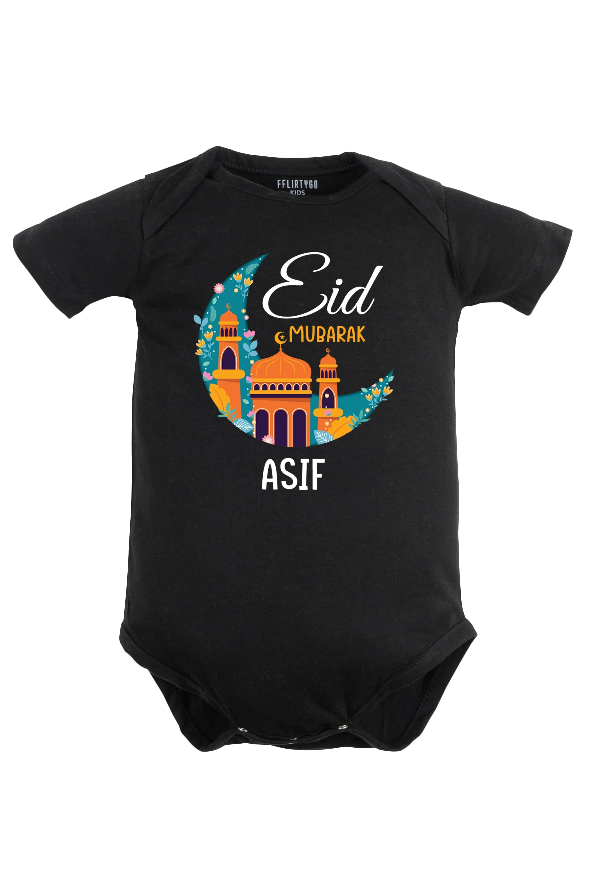 Eid Mubarak Baby Romper | Onesies w/ Custom Name