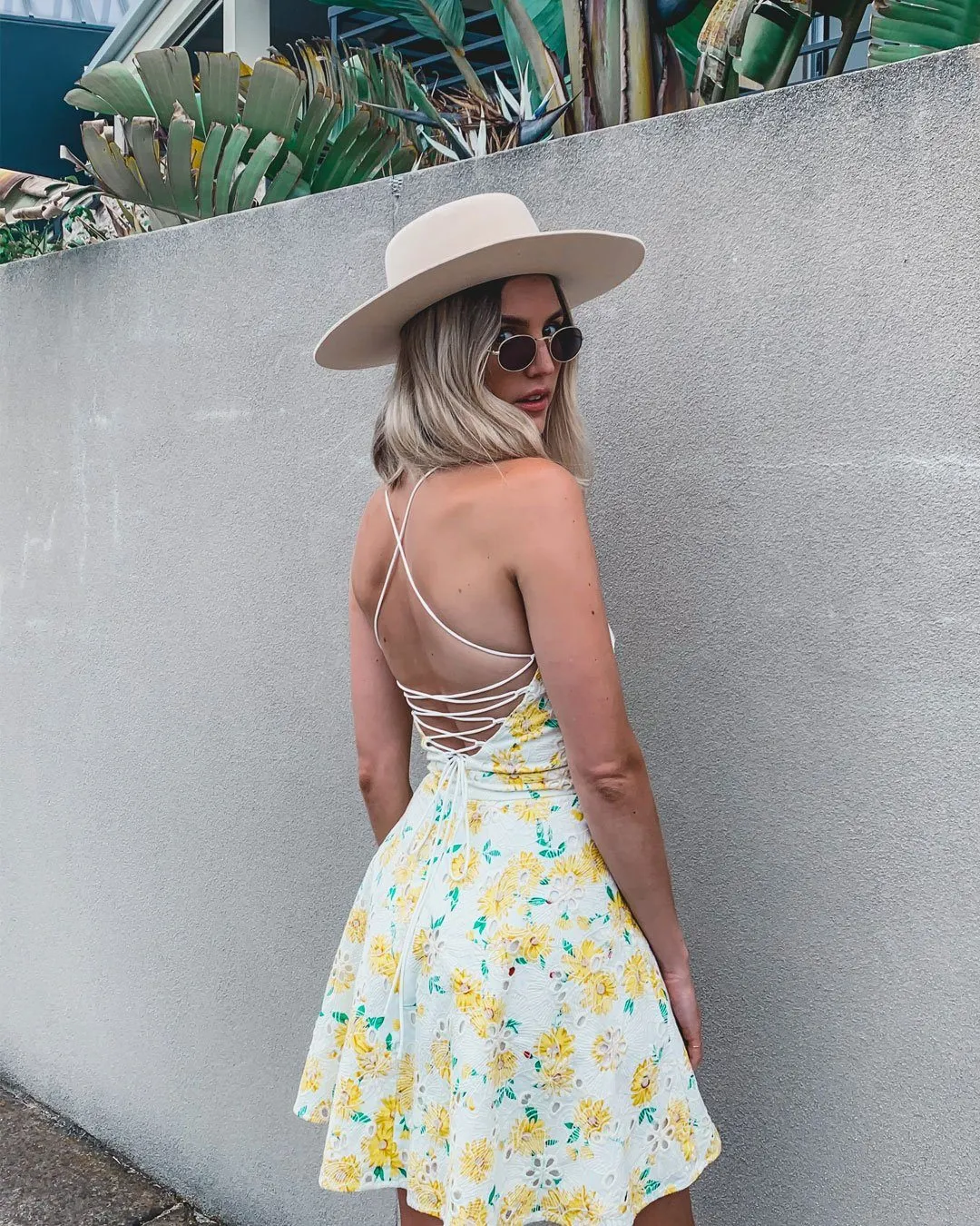 Elise Dress - Daisy Print