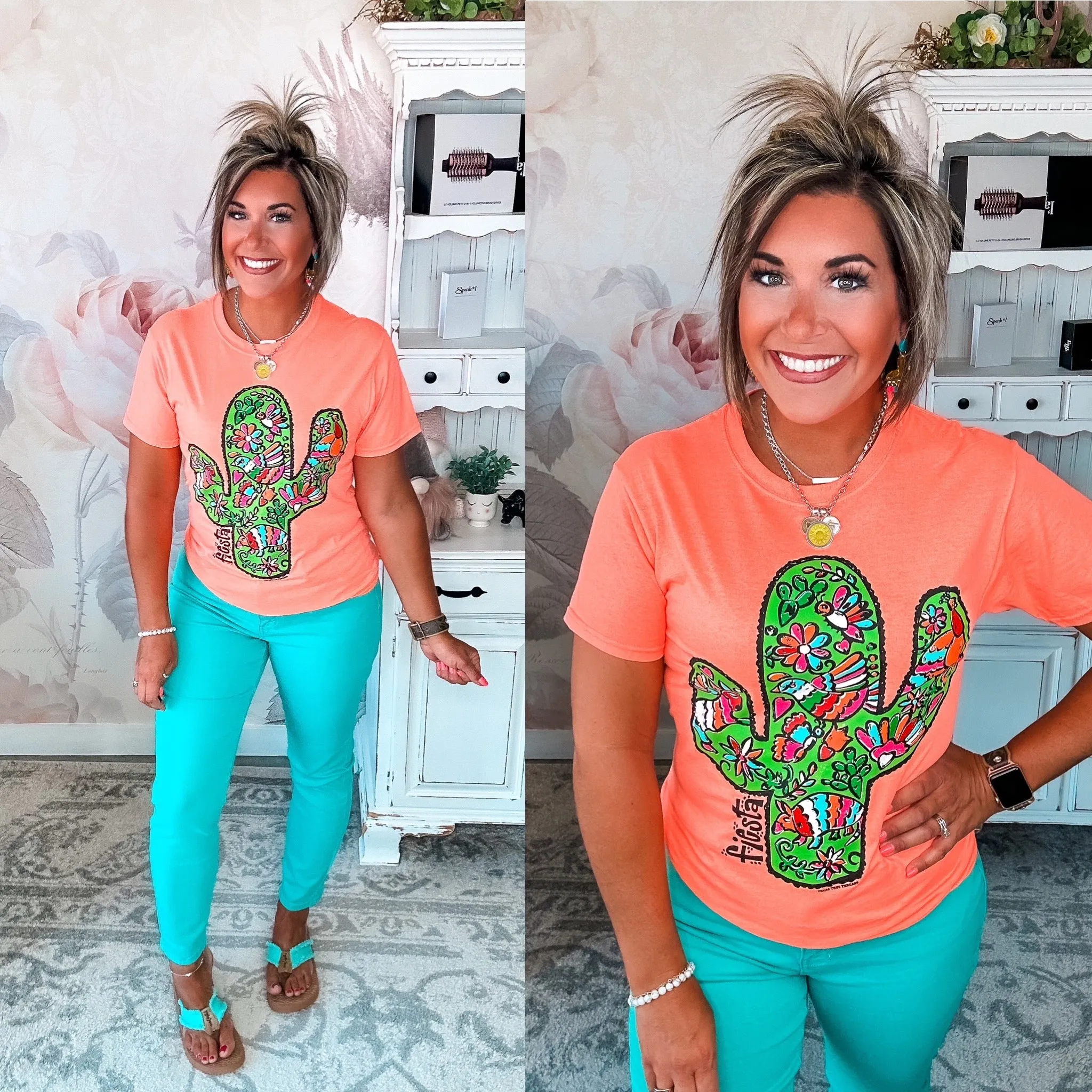 Fiesta Cactus Graphic Tee