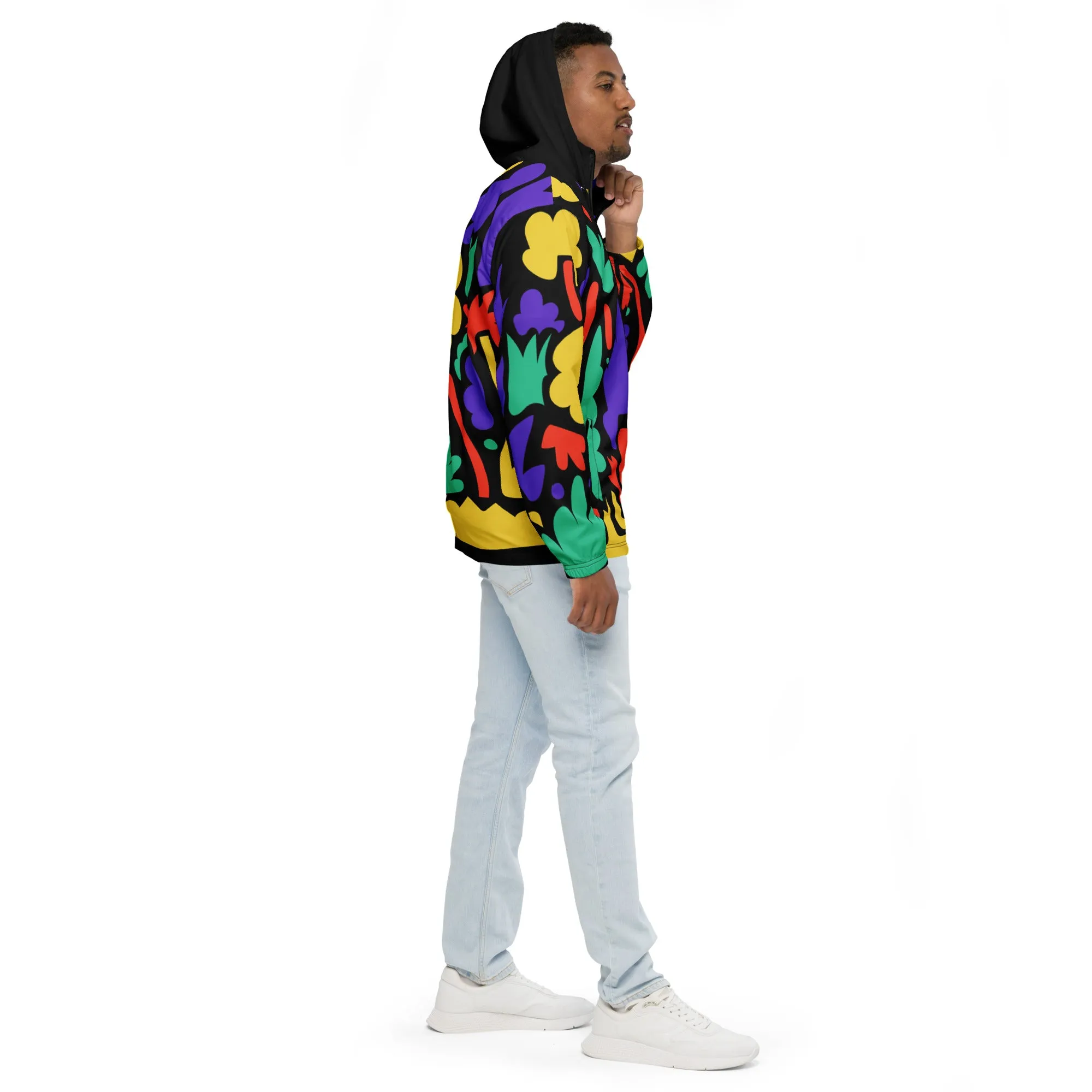 Floral Forest windbreaker