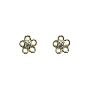 Flower Diamond Studs