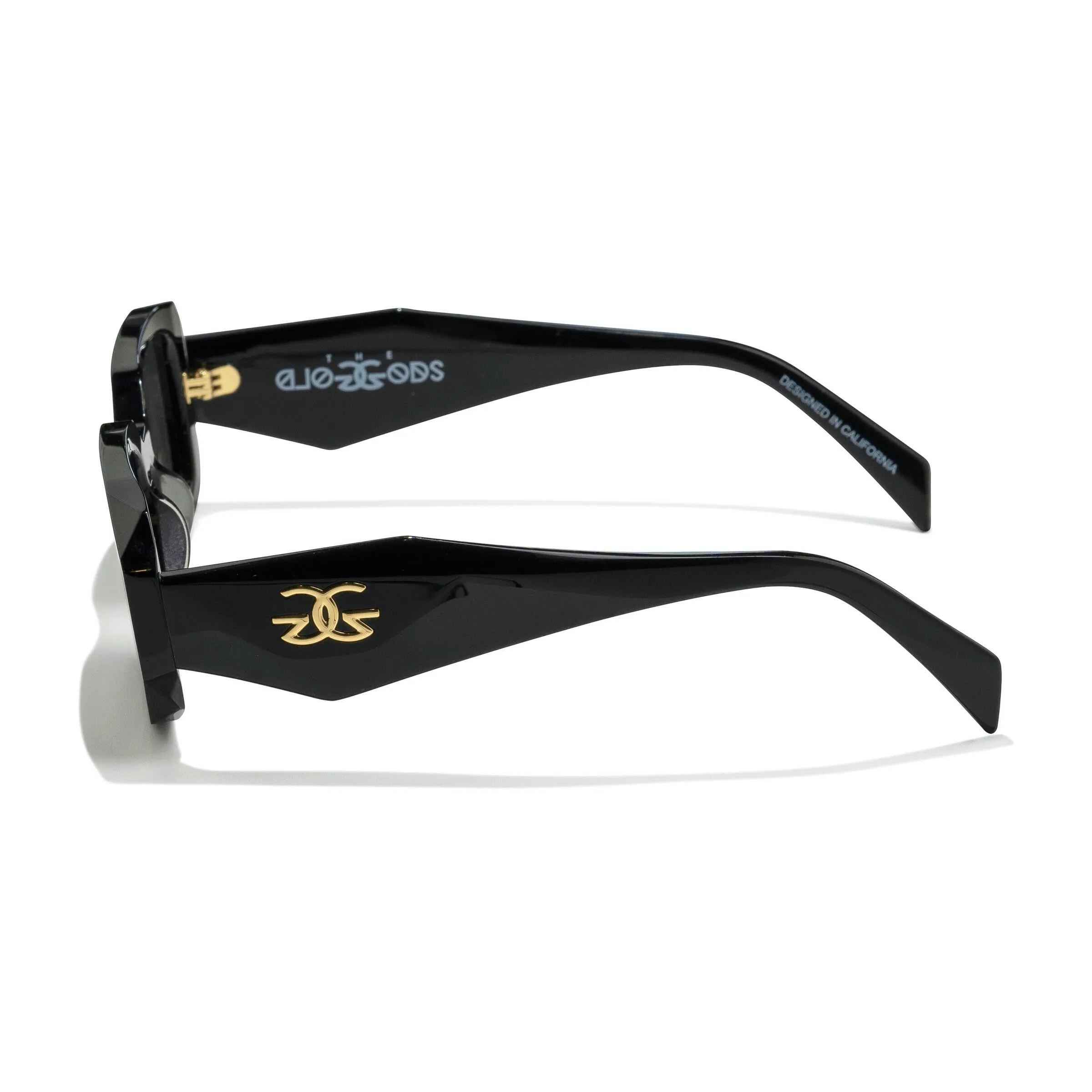 Gold Gods The Artemis Sunglasses - Black Gradient