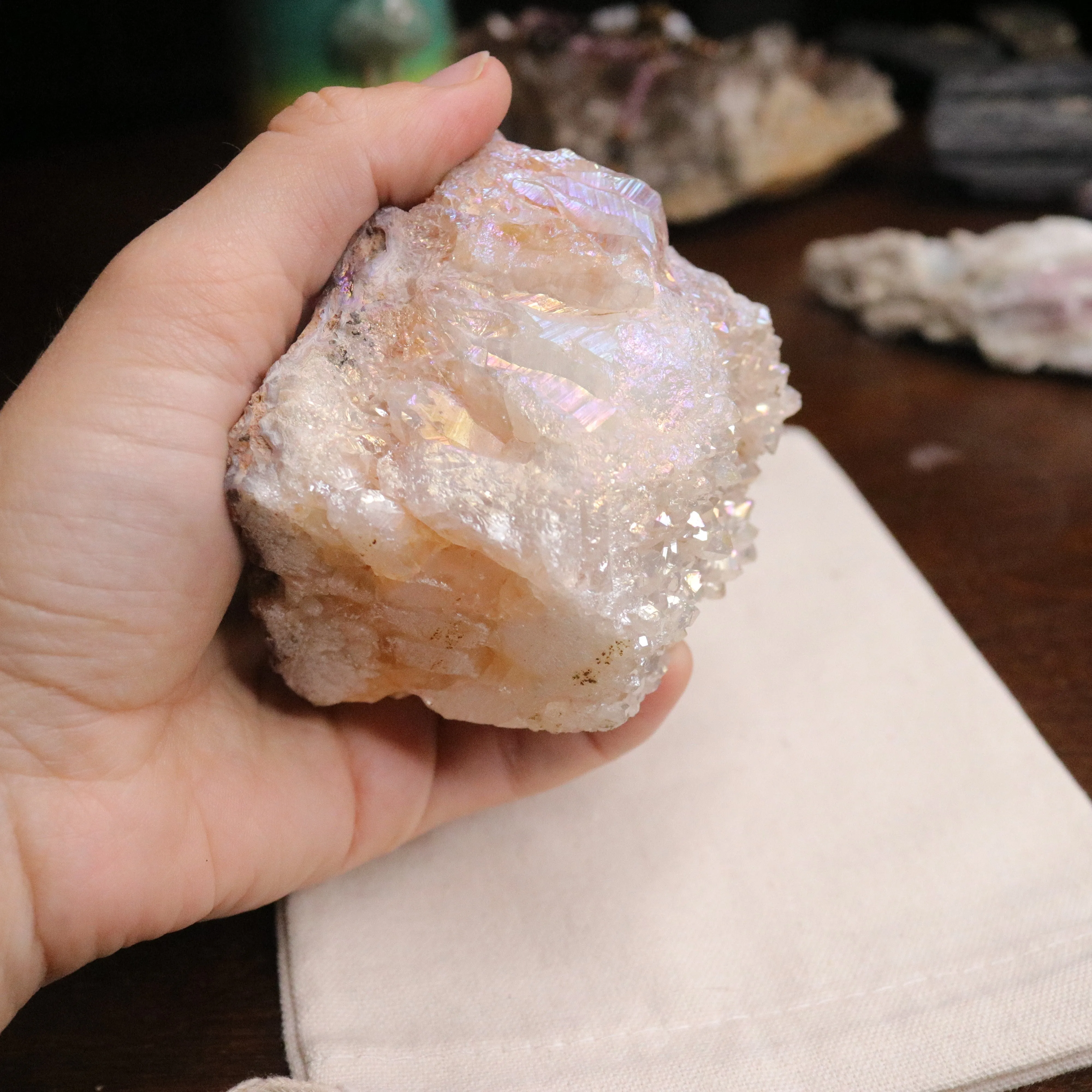 GORGEOUS Chunky Angel Aura Citrine ~ Prosperity, Abundance and Solar Plexus Healing