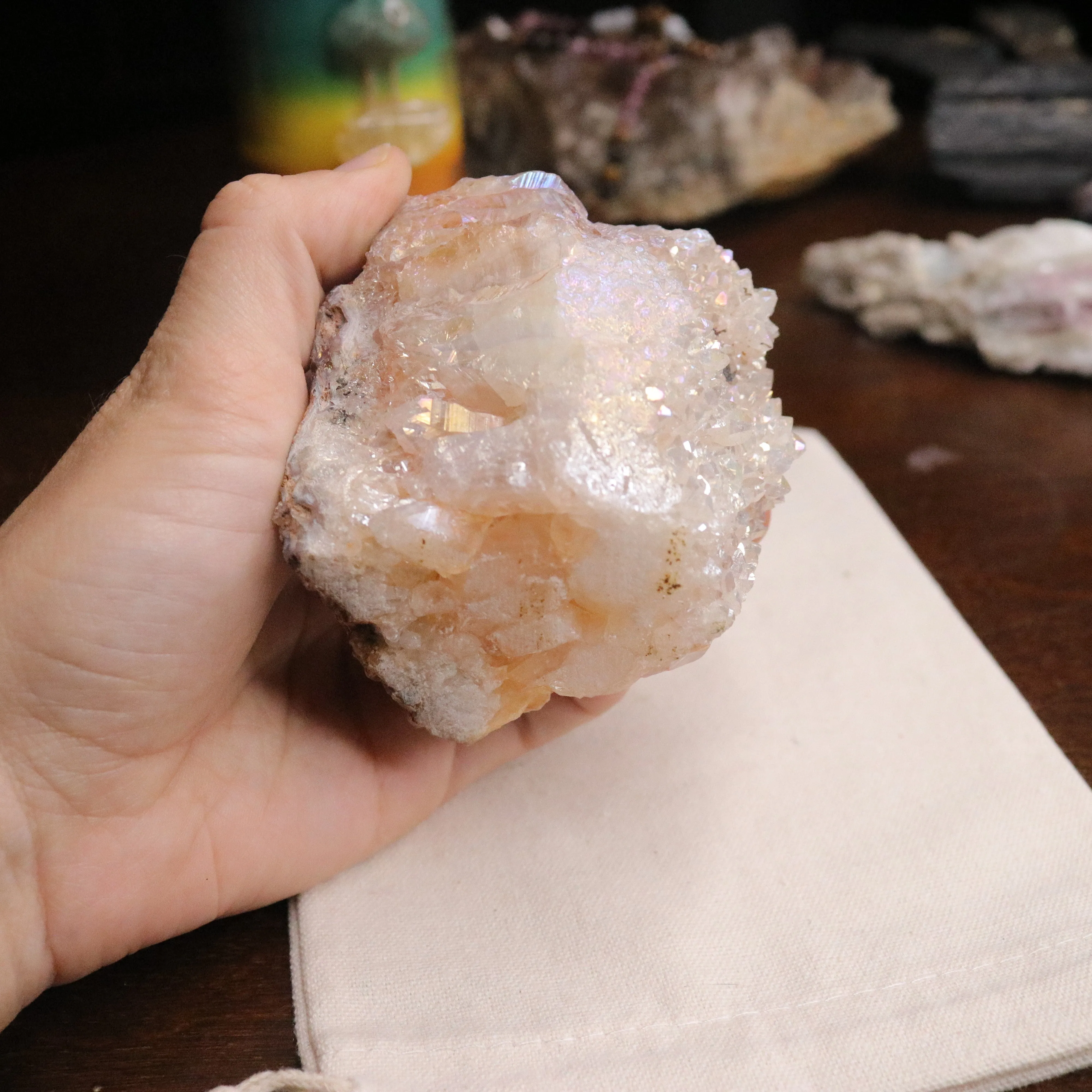 GORGEOUS Chunky Angel Aura Citrine ~ Prosperity, Abundance and Solar Plexus Healing