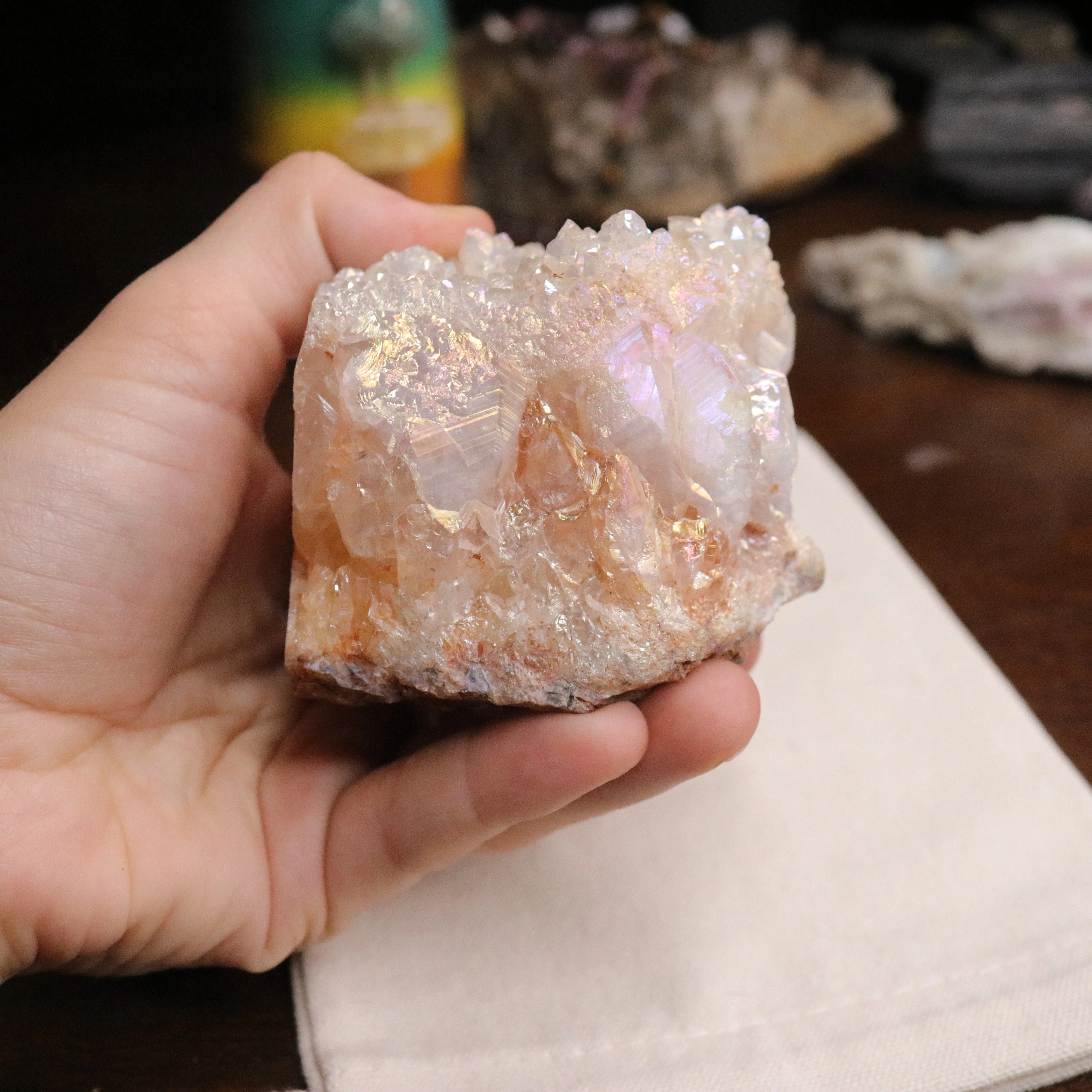 GORGEOUS Chunky Angel Aura Citrine ~ Prosperity, Abundance and Solar Plexus Healing