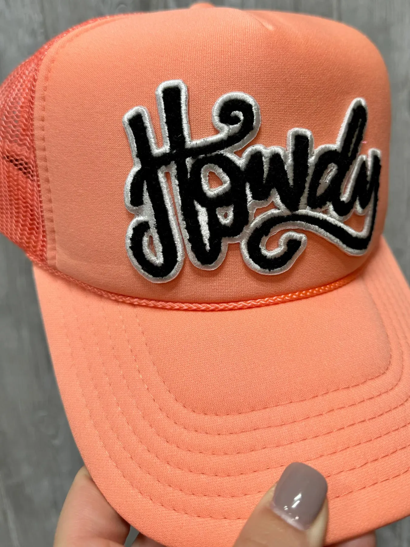 Howdy Chenille Trucker