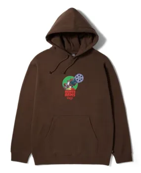 Huf x Gundam Heavy Arms Hoodie / Chocolate