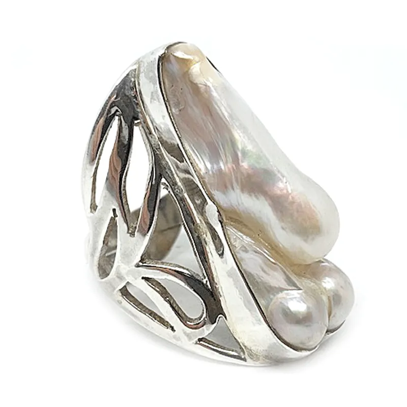 Mabe Pearl Large Statement Ring