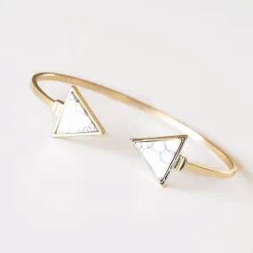 Marble Triangle Bracelet - LAST CHANCE / FINAL SALE