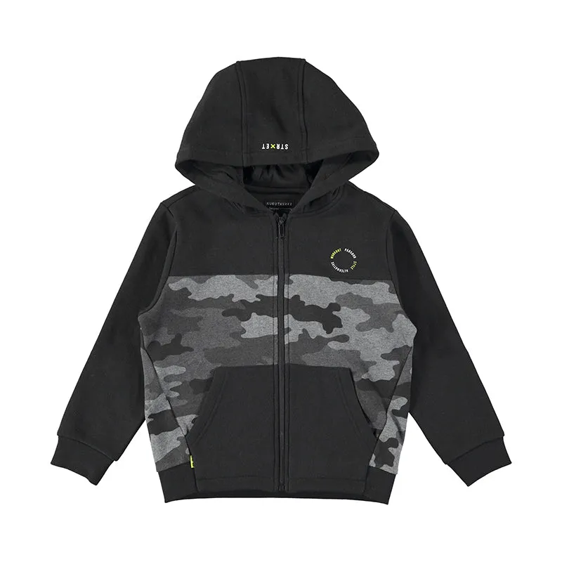 Nukutavake Boys Camouflage Fleece Pullover 7420-31